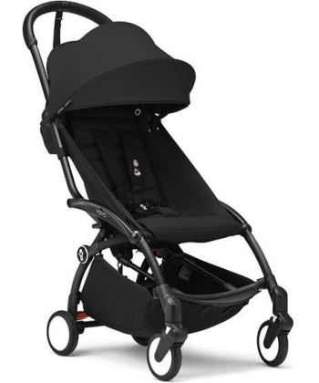 Stokee Yoyo3 kolica za bebe Crni ram 6m+ Black