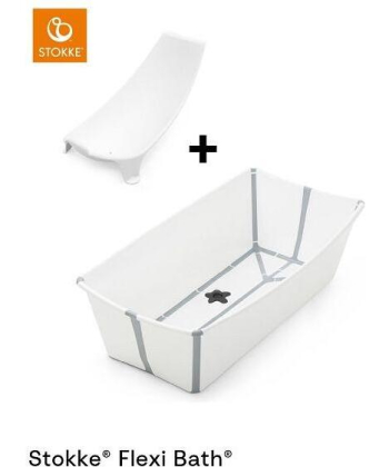 Stokke Flexi Bath X-Large set kadica za bebe na sklapanje - White