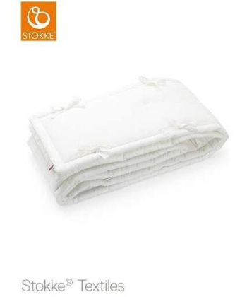Stokke Sleepi V2 Bumper pamučna ogradica za krevetac - White