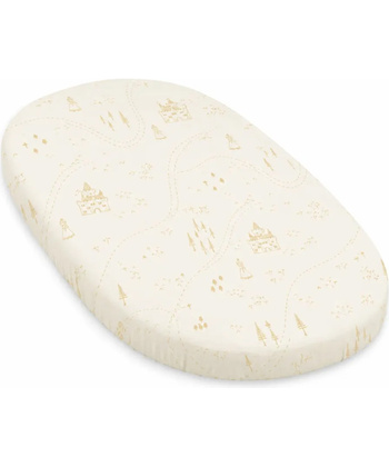 Stokke Sleepi V3 čaršav za sleepi krevet - Sunset Yellow Map ocs