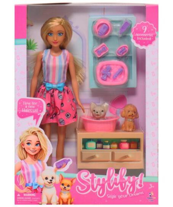 Stylify lutka za devojčice salon za ljubimce 31cm - A096327