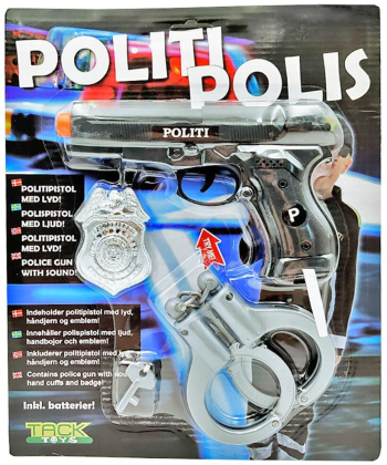 Tack Toys Policijski set Pištolj lisice i značka igračke za decu - 35168