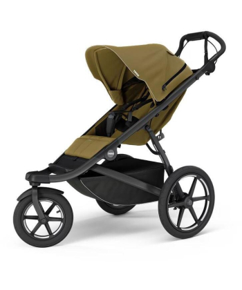 THULE Urban Glide 3 dečija kolica sa crnim ramom Nutria green