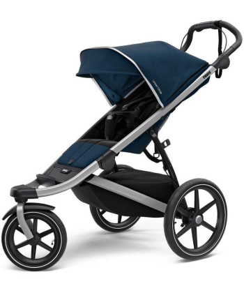 THULE Urban Glide 3 dečija kolica sa sivim ramom Majolica Blue