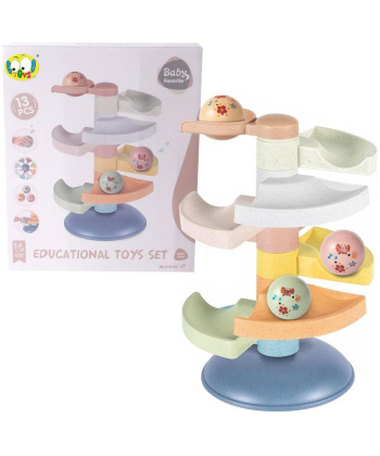 Tobogan sa lopticama edukativna igračka za bebu