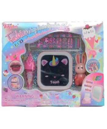 Tokidas set za ulepsavanje Fashion key chain lipcolor igračka za devojčice T275