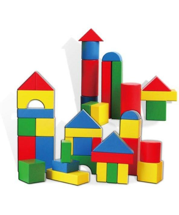 Viga Geometrijski blokovi u kutiji drvena igračka ze decu - 7722