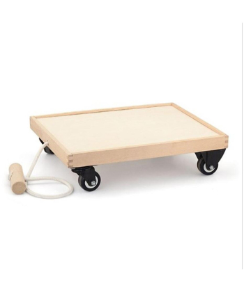 Viga kolica za setove konstruktora drvena igračka za decu - 32730