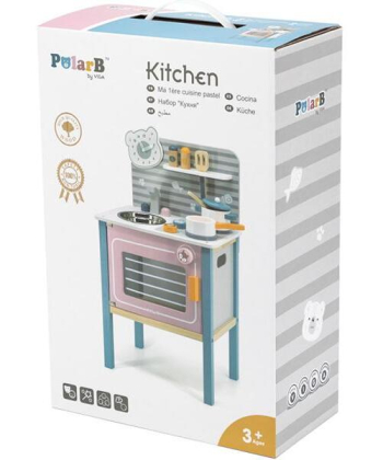 Viga kuhinja PolarB drvena igračka za devojčicu - 24706