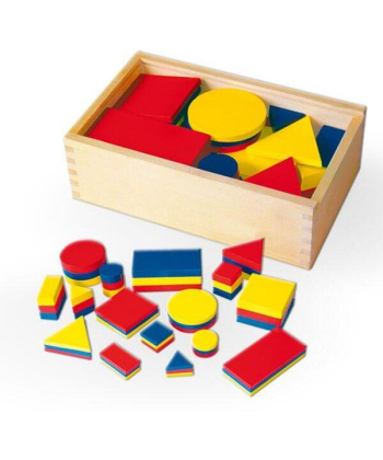 Viga Logički blokovi drvena igračka ze decu - 8941