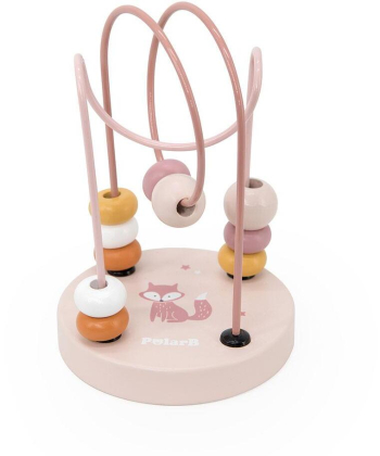 Viga Polar B drveni Rolerkoster igračka za devojčice light Pink 1041867