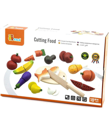 Viga Seckanje obroka Drvena igračka za decu - 20958