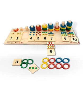 Viga Slagalice kocka u kocku oblik drvena igračka ze decu - 4795
