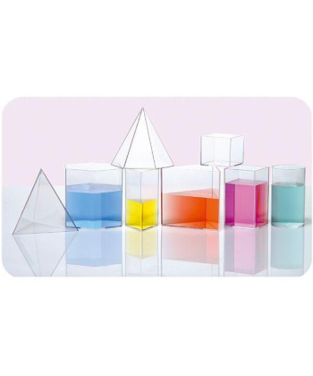 Volumen set 8 geometrijskih oblika igračka za decu - 10343