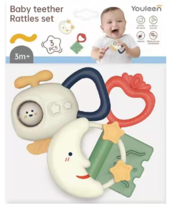 Youleen set glodalica/zvečka igračka za decu 1042314