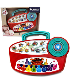  Dj piano sa zvukom i svetlom igračka za bebe