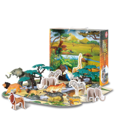 Životinje u divljini set igračke za decu - 34233