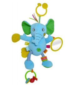 Biba Toys plišana igračka sa ogledalom Slon
