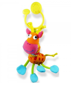 Biba Toys viseća igračka za bebe vesela Žirafa