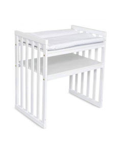 Kiddy Joy Sunce krevetac za bebe 5u1 sa klackalicom - White