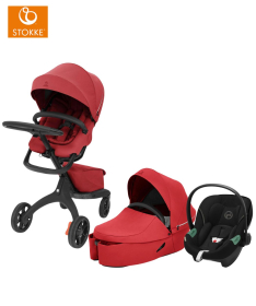 Stokke Xplory X kolica za bebe 3 u 1 - Ruby Red