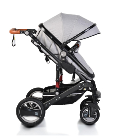Moni Gala kolica za bebe 3 u 1 Light Grey