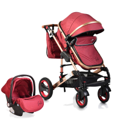 Moni Gala kolica za bebe 3 u 1 Red
