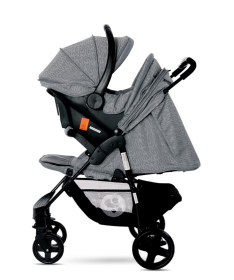 Lorelli Bertoni Daisy Basic set kolica za bebe 2 u 1 Cool Grey