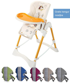 BBO hranilica za decu Familia G63 Dog + Gratis Lorelli Bertoni kengur nosiljka Discovery