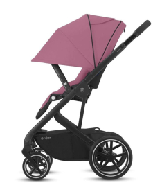 Cybex Balios S Lux kolica za bebe crni ram - Magnolia Pink