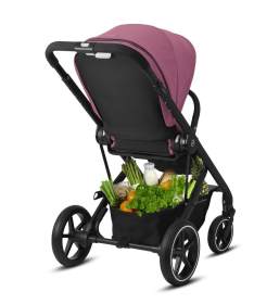 Cybex Balios S Lux kolica za bebe crni ram - Magnolia Pink