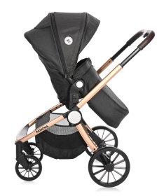 Lorelli Bertoni Ramona kolica za bebe 3 u 1 Luxe Black