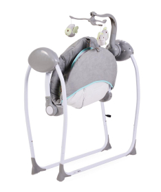Cangaroo ljuljaška za bebe Swing+ - Grey