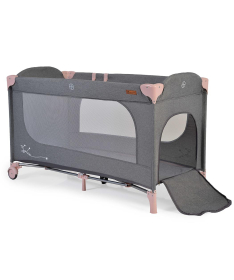 Cangaroo Skyglow prenosivi krevetac za bebe 1 nivo - Pink