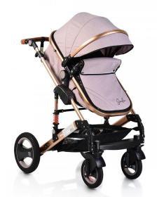 Moni Gala premium kolica za bebe 3 u 1 Beige