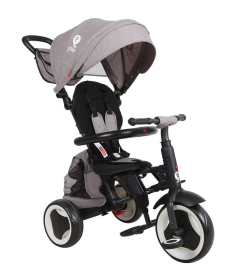 QPlay Rito Plus tricikl za decu - Grey