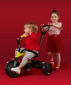 QPlay Ant Plus tricikl za decu - New Yellow