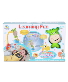 Cangaroo Fawn vrteška za krevetac sa projektorom i muzikom