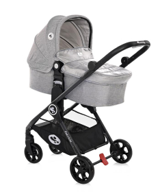 Lorelli Bertoni Patrizia kolica za bebe sa nosiljkom 2 u 1 Light Grey