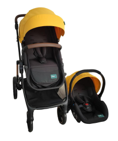 Puerri Oscar kolica za bebe 3 u 1 - Yellow