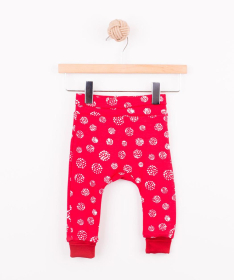 Just Kiddin novogodišnje pantalone za devojčice Red Veličina 56 - 12003827