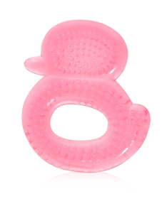 Lorelli Bertoni vodena glodalica za bebe Patkica Pink 10210610001