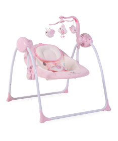 Cangaroo ljuljaška za bebe Swing+ - Pink