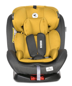 Lorelli Bertoni Lyra Isofix auto sedište za bebe 0-36 kg Black&Lemon Curry 2023