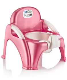 Babyjem noša za decu u obliku stolice Potty - Pink