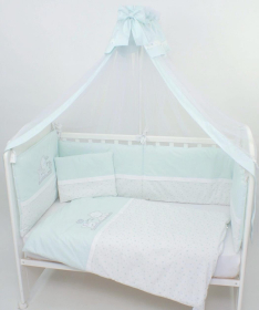 Monteks komplet posteljine za bebe Drugari 120x60 cm - 103