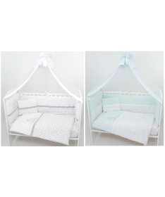 Monteks komplet posteljine za bebe Drugari 120x60 cm - 103