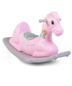 Moni ljuljaška konjić za decu Napoleon Pink