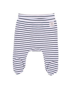 Just Kiddin pantalonice sa stopicama za dečake 3-6 meseci Sleepy Sailor Pruge - 11003734