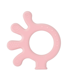 Babyjem glodalica za bebe Octopus Pink